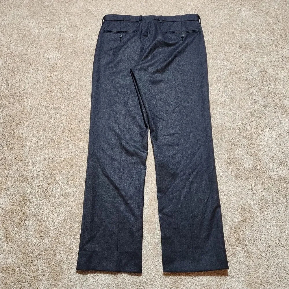 J. Crew Dress Pants Men 32X32 (33X30) Bedford Wool Straight Leg